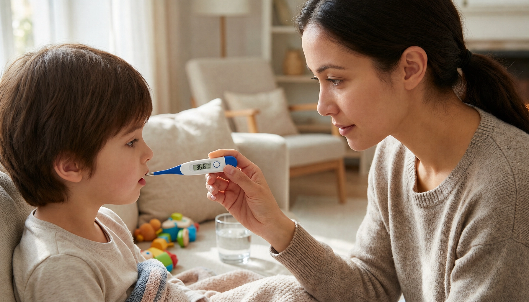 Fiebre en casa: cómo medirla y cuándo consultar